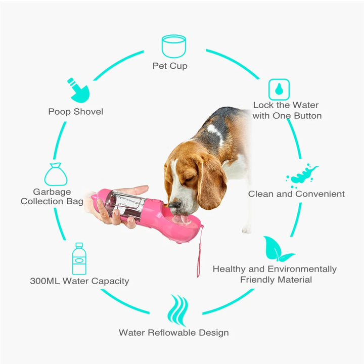 Multifunction Pet Water Feeder Dispenser - PetFurBuddy