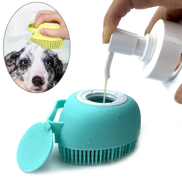 Puppy Bath Massage Brush - PetFurBuddy