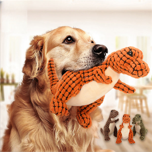 Interactive Dog Dinosaur Toys - PetFurBuddy