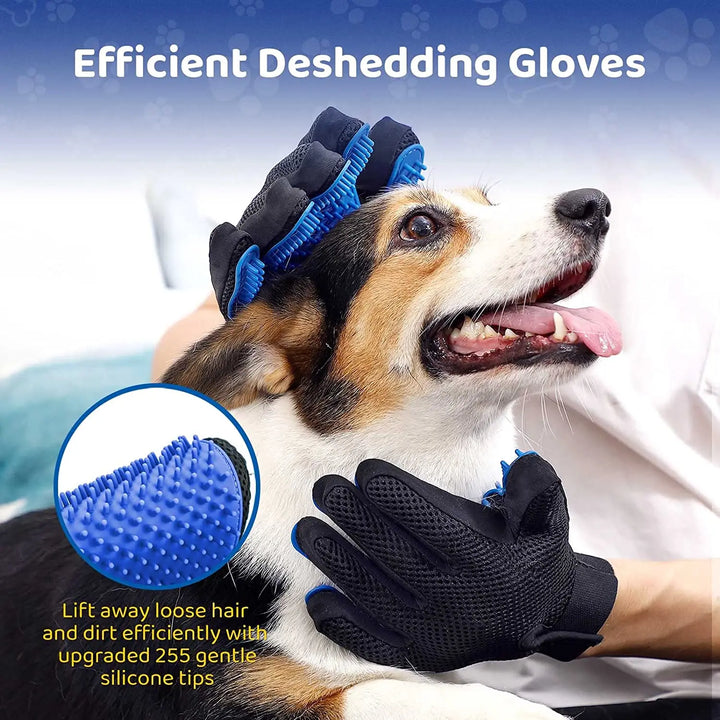 Pet Grooming Hair Remover Glove - PetFurBuddy